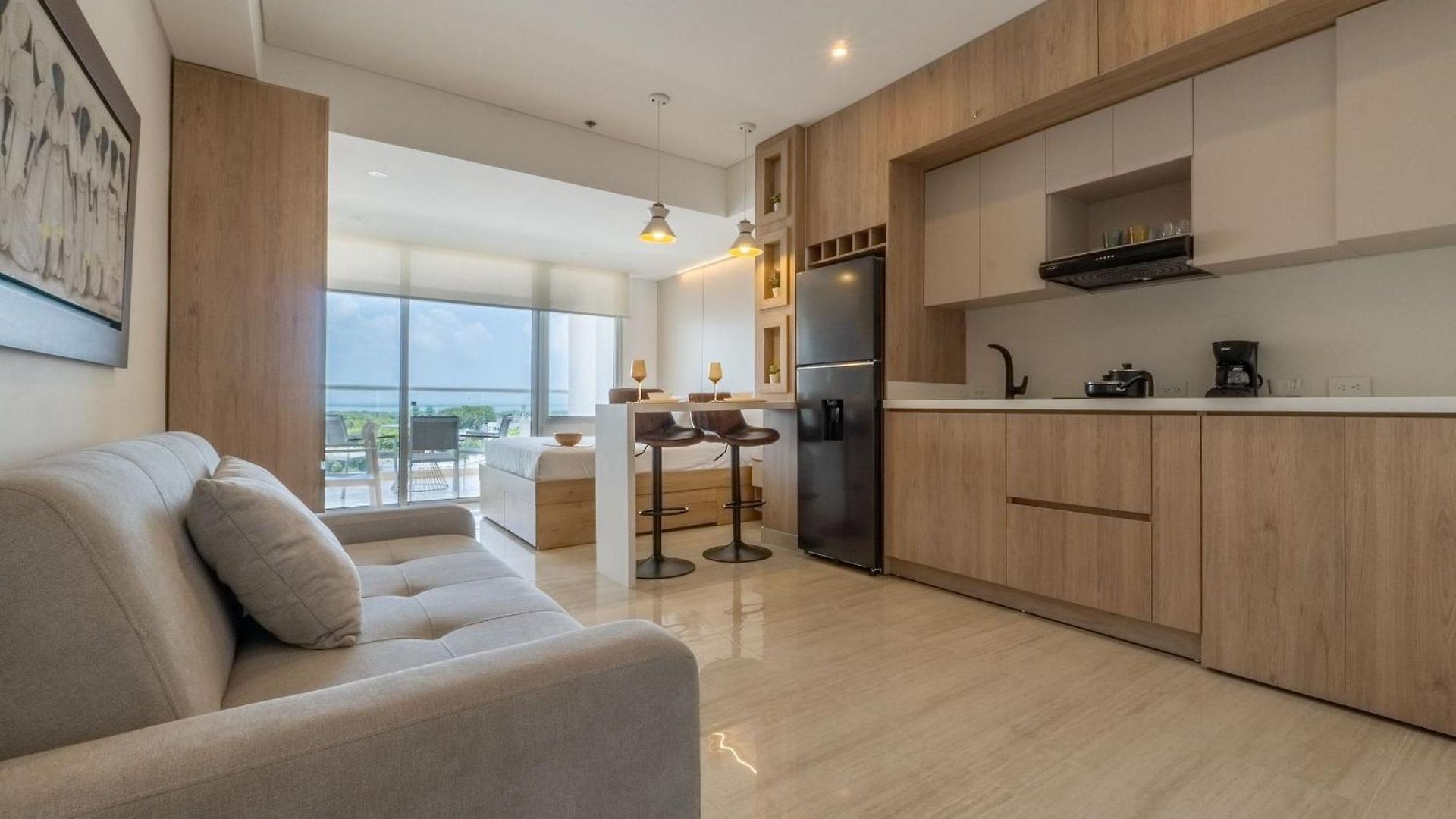 Apartamento Cb739 Relajante Vista Frente Al Aeropuerto