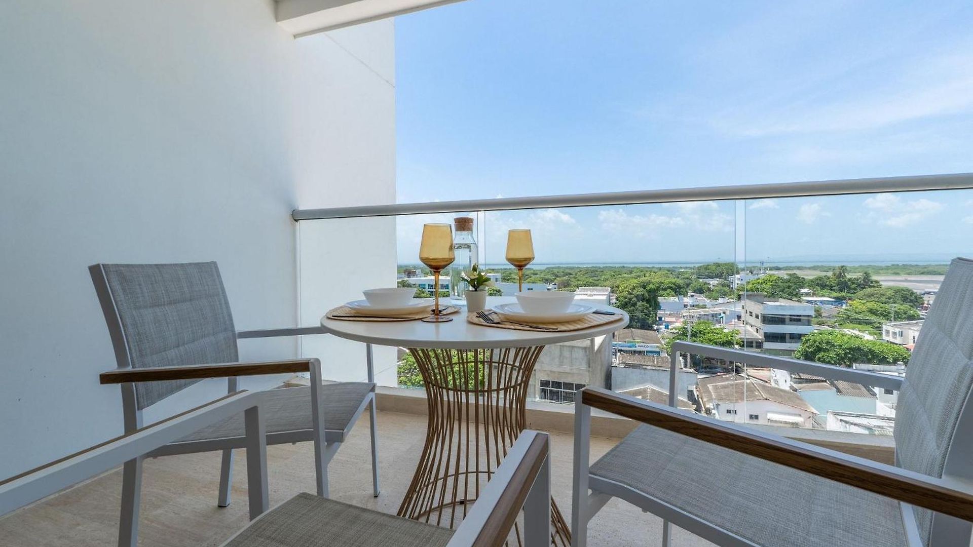 Apartamento Cb739 Relajante Vista Frente Al Aeropuerto *