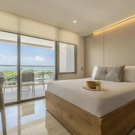 Apartamento Cb739 Relajante Vista Frente Al Aeropuerto