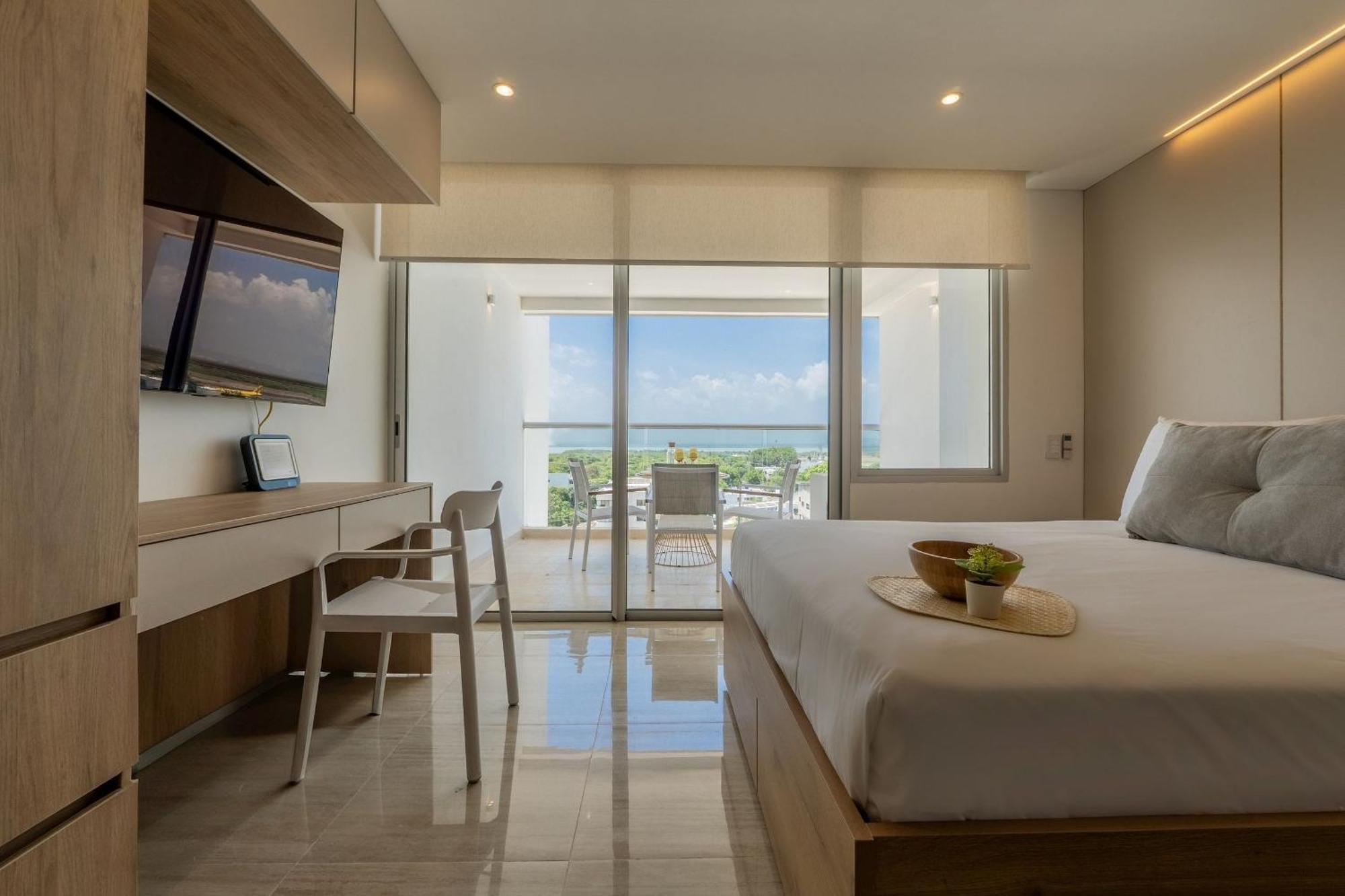 Cb739 Relajante Vista Frente Al Aeropuerto Apartamento